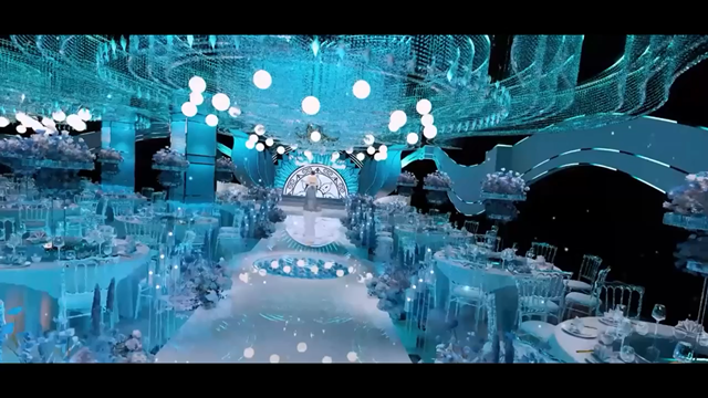 Hangzhou Ice Blue Crystal Banquet Hall
